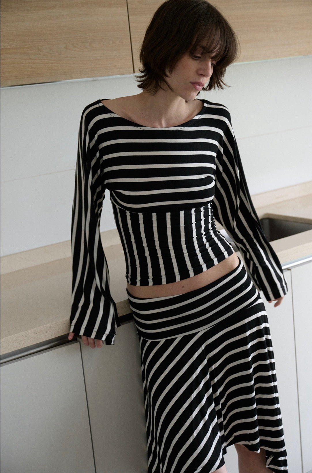Blusa Magnolia Negra