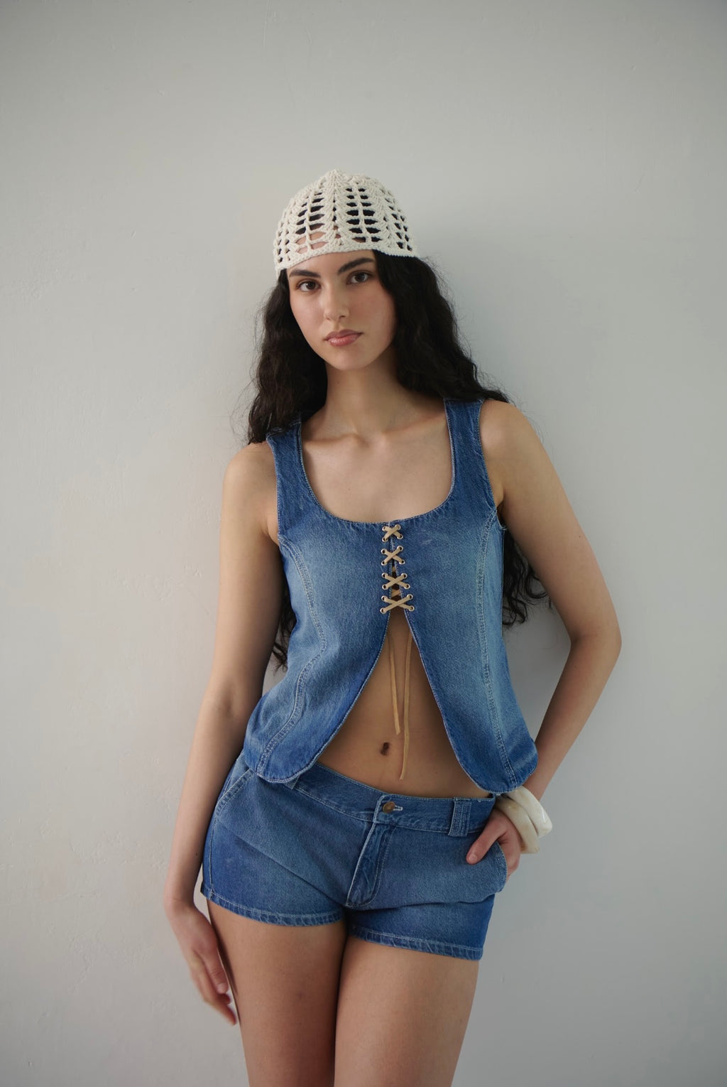 Short Nina Azul